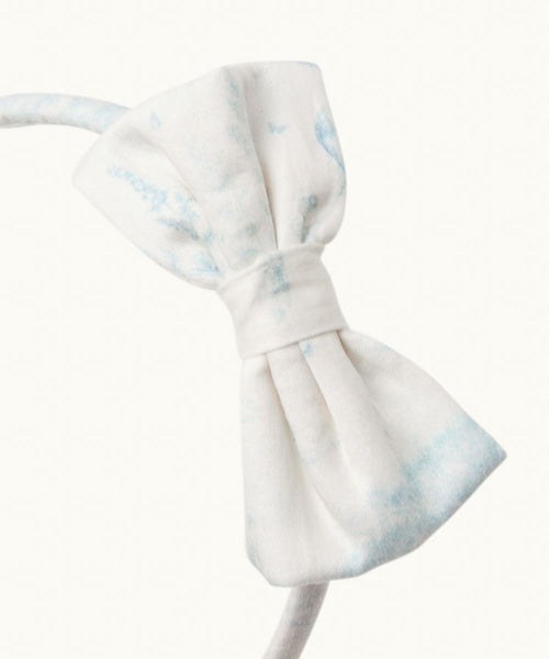Diana Toile De Jouy Headband - Blue