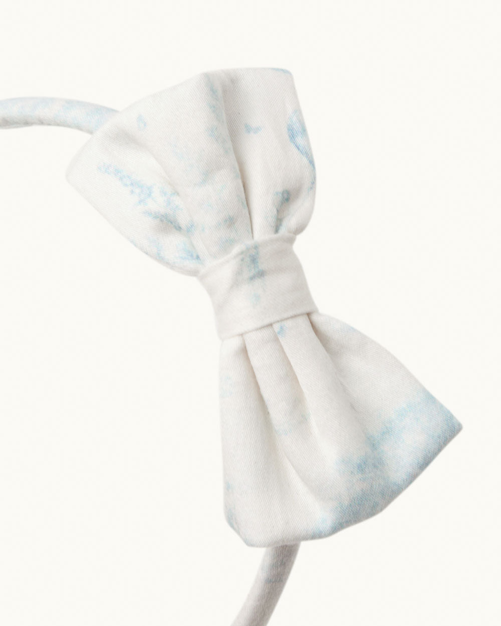 Diana Toile De Jouy Headband - Blue