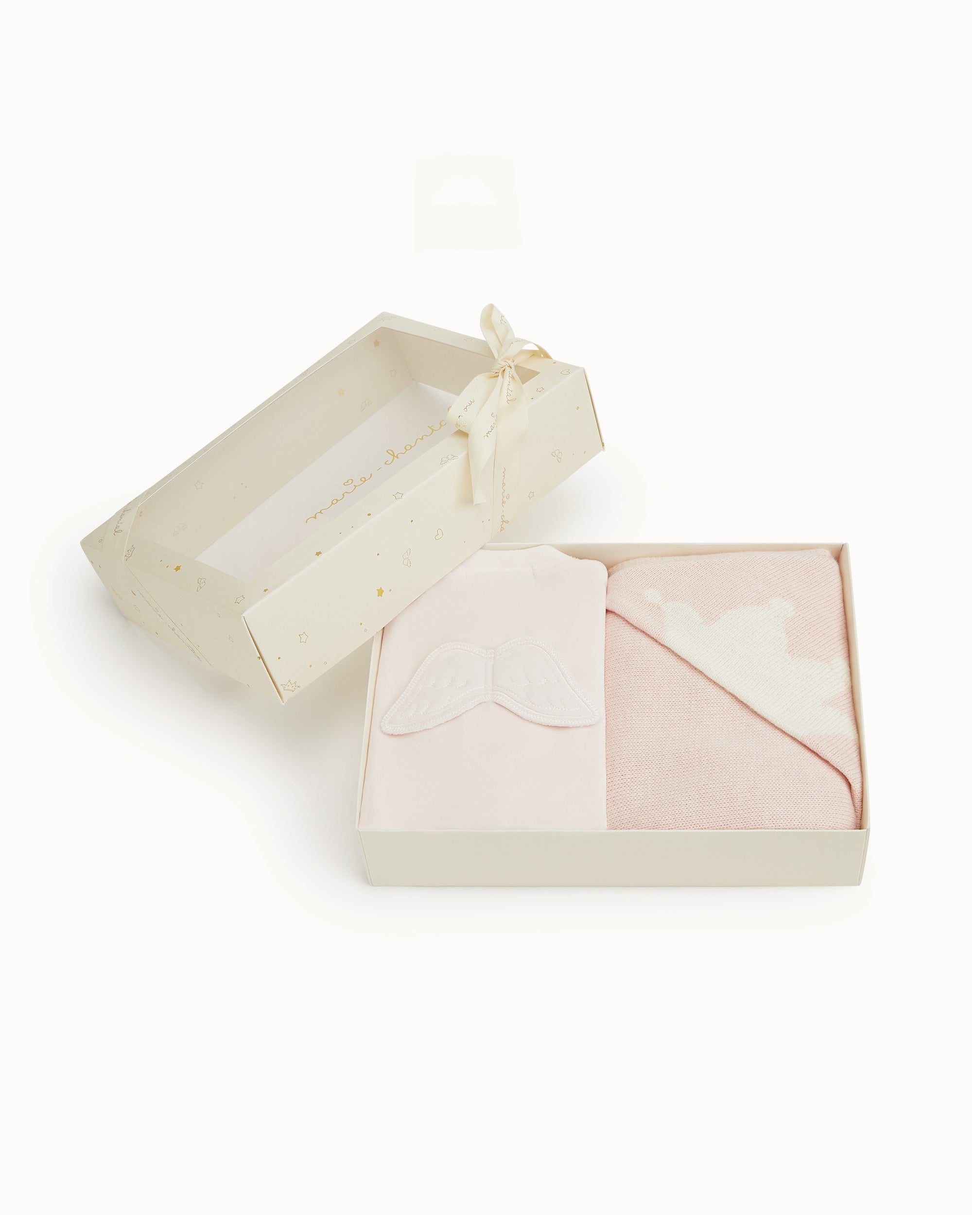 Wing & Crown Gift Set - Pink