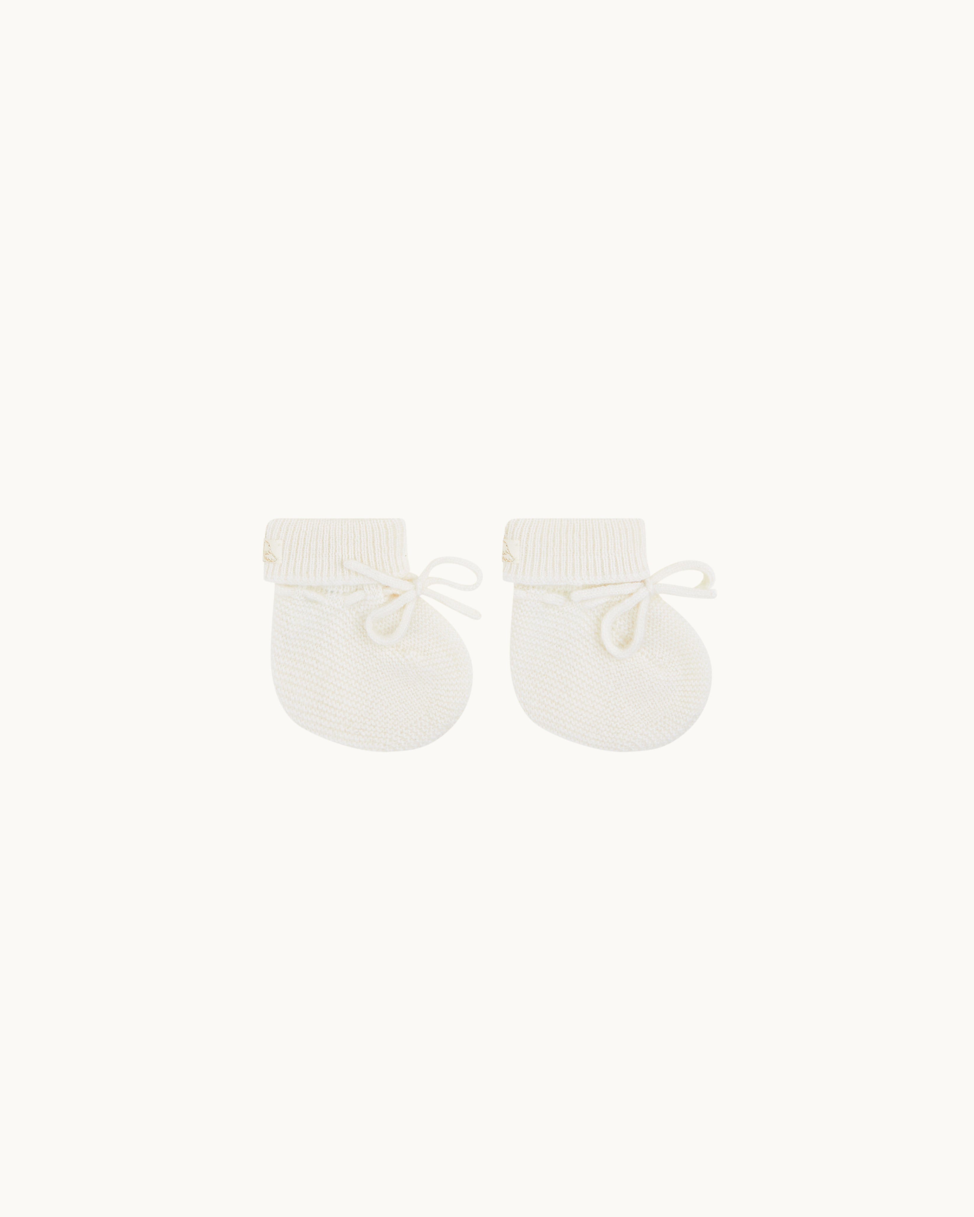 Cashmere Booties - Ivory