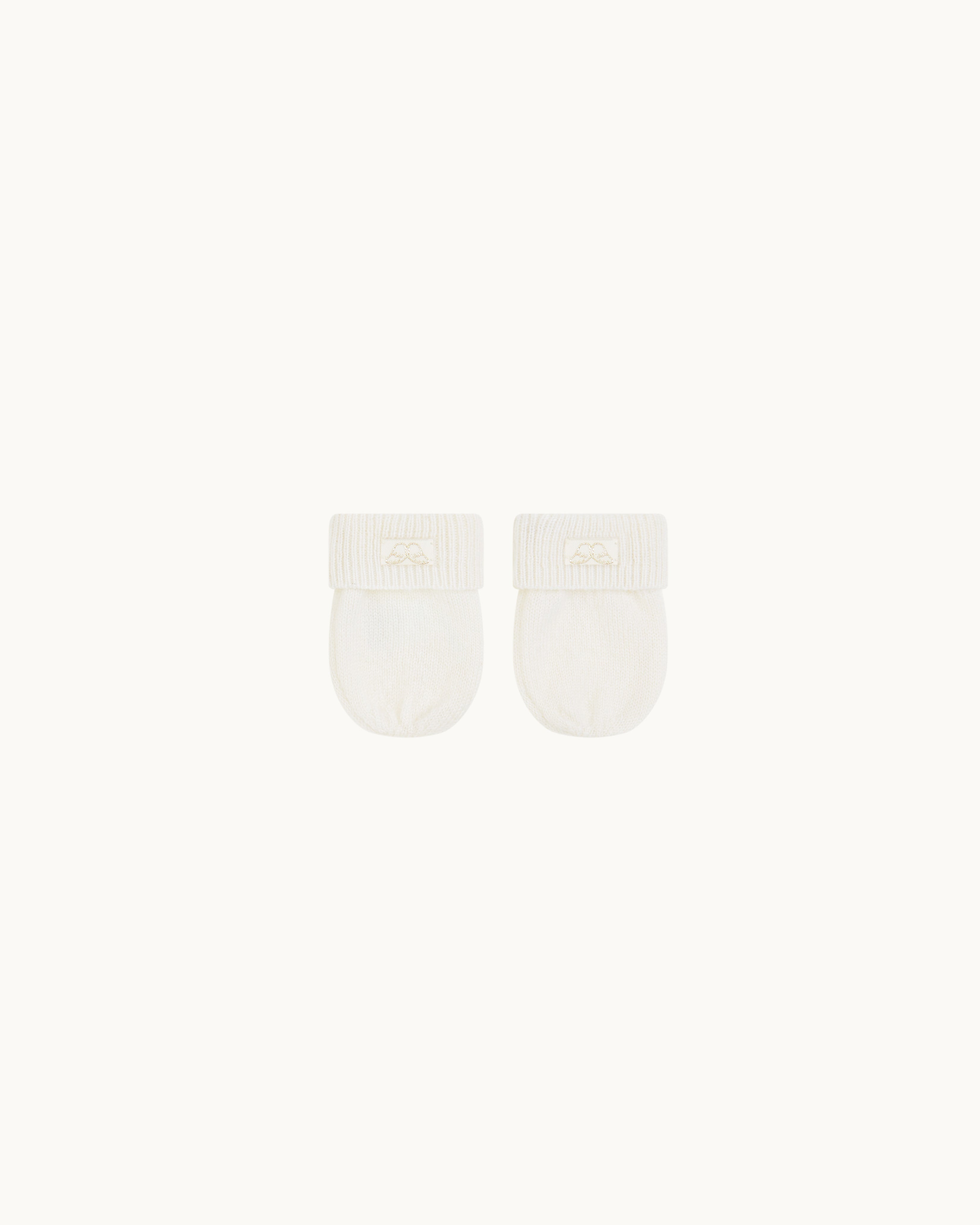 Cashmere Mittens - Ivory